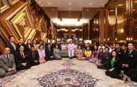 HRH Princess Maha Chakri Sirindhorn at Chatrium Lake Yangon