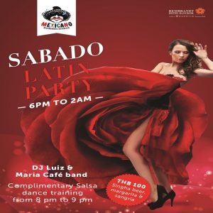 Grand Launch of Sabado Latin Party at Rembrandt Hotel Bangkok