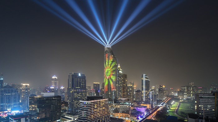 Beautiful Bangkok, Thailand’s First High-Rise 3D Projection Mapping Show - TravelCommunication 