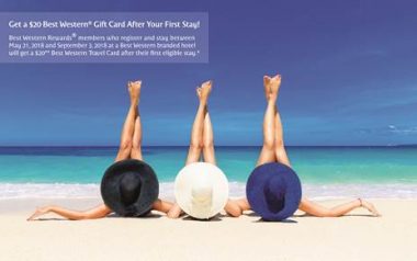 Receive a Best Western Travel Card Valued at $20 with the Best Western Hotels Summer Promotion in Asia