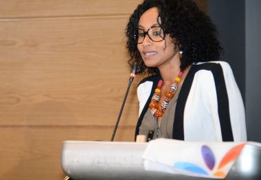 Seychelles congratulated by Reunion VP Faouzia Vitry at Ministerial Meeting