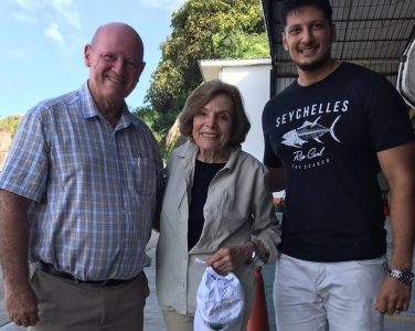 Alain St. Ange Meets Dr. Sylvia Earle, Recognised Champion for Ocean Protection - TRAVELINDEX