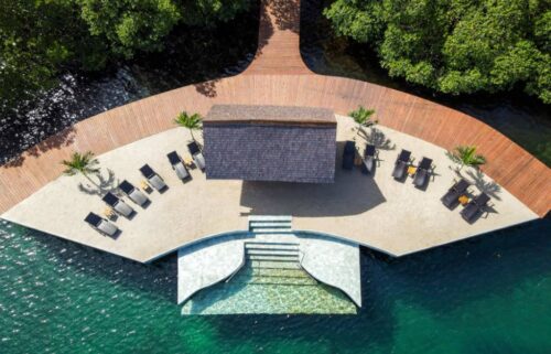 Worlds First Aerial Beach at Panama's Bocas Bali Luxury Resort - TOP25ISLANDS.com - TRAVELINDEX