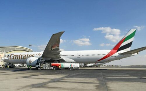 Emirates Completes Engine Ground Testing with 100% Sustainable Aviation Fuel - AIRLINEHUB.com - TRAVELINDEX