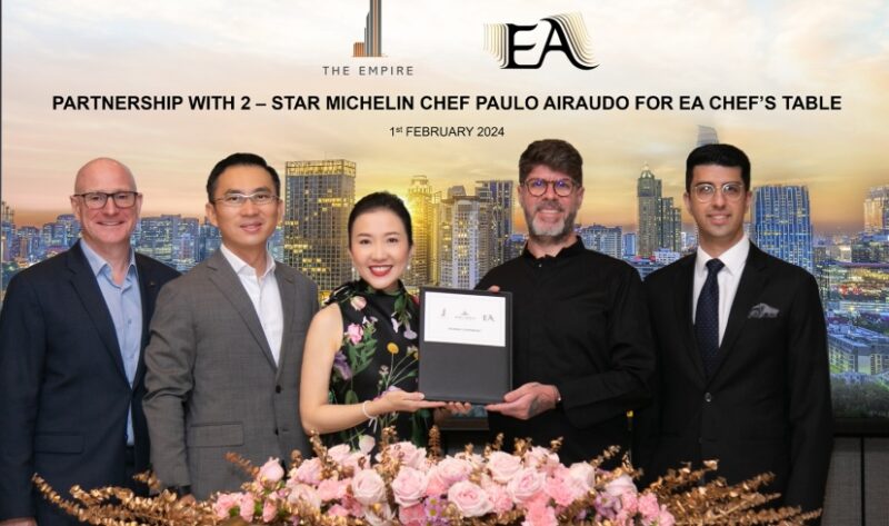  AWC Partners with 2-Star Michelin Chef Paulo Airaudo to Co-Launch EA Chef's Table - TOP25RESTAURANTS.com